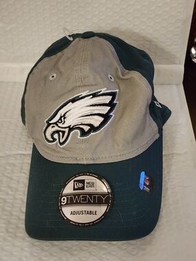 New Era Snapback Philadelphia Eagles Gray and Green 9TWENTY Adjustable Cap